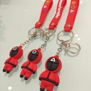 Llaveros del juego del calamar
