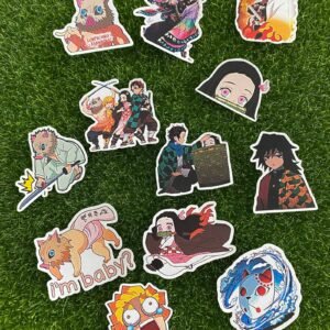 Set de stickers de Kimetsu no yaiba