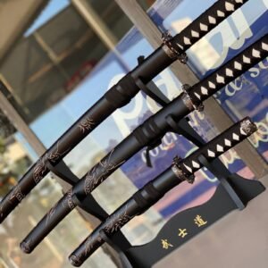 Kit de 3 katanas de metal
