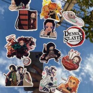 Set de stickers de Kimetsu no yaiba