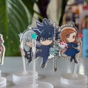 Llavero con soporte de Megumi vía Japón