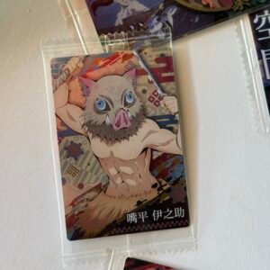 Tarjeta de colección de Inosuke Kimetsu no Yaiba vía Japón