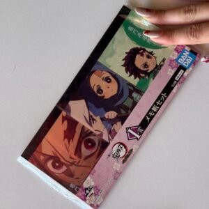 Block de notas de Tanjiro vía Japón