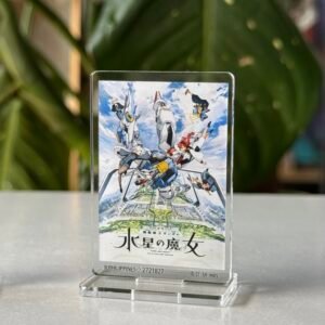 Figura acrílica de Mobile Suit Gundam: The Witch from Mercury vía Japón