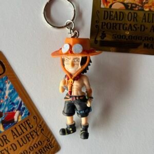 Llavero de Ace de One Piece