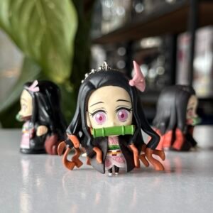 Figura llavero de Nezuko vía Japón