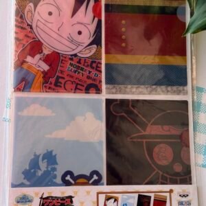 Kit de Carpetas de Luffy One Piece vía Japón